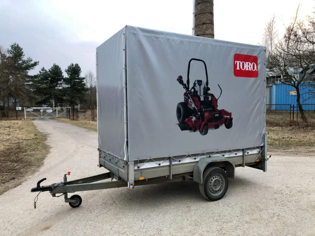 Tentai automobilių priekaboms / tentai priekaboms